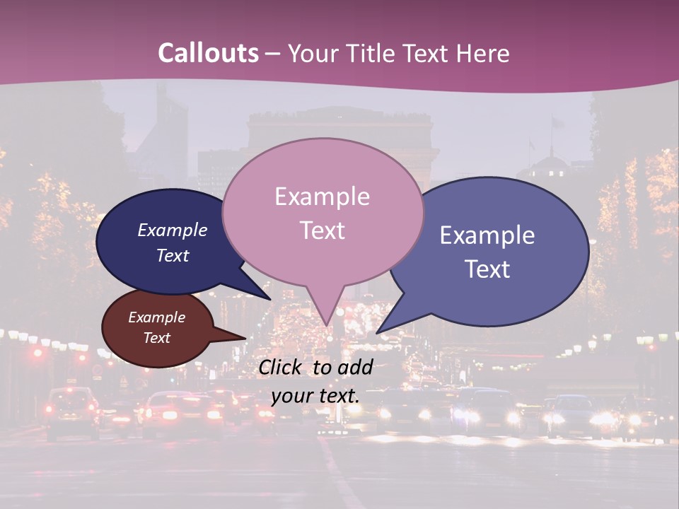 Family Retired Sunset PowerPoint Template