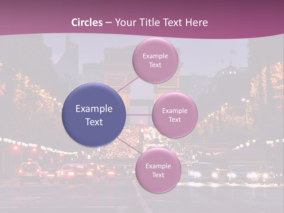 Family Retired Sunset PowerPoint Template