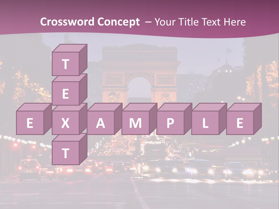 Family Retired Sunset PowerPoint Template