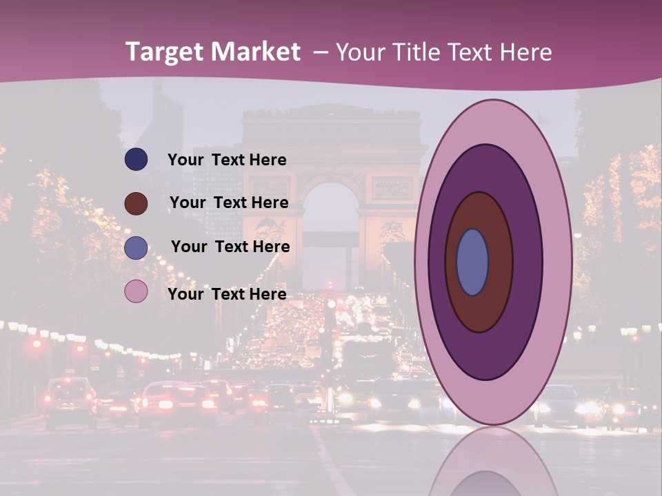 Family Retired Sunset PowerPoint Template