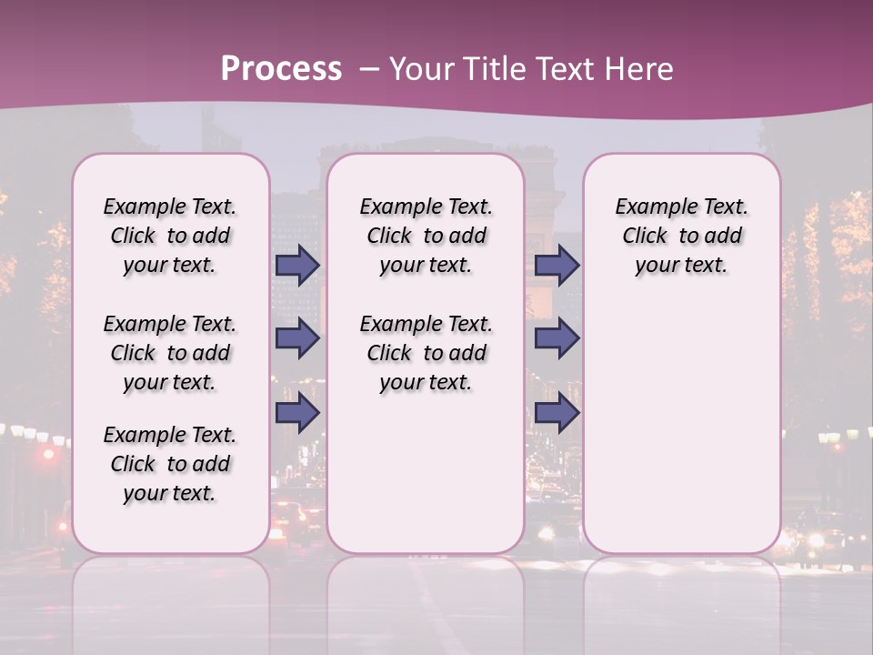 Family Retired Sunset PowerPoint Template