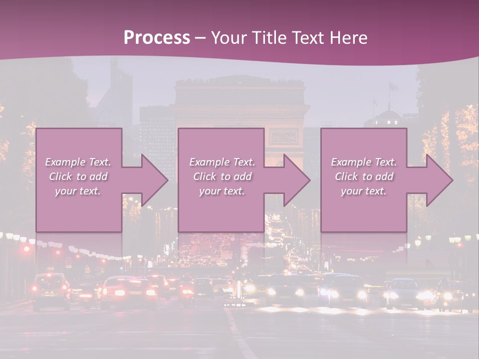 Family Retired Sunset PowerPoint Template