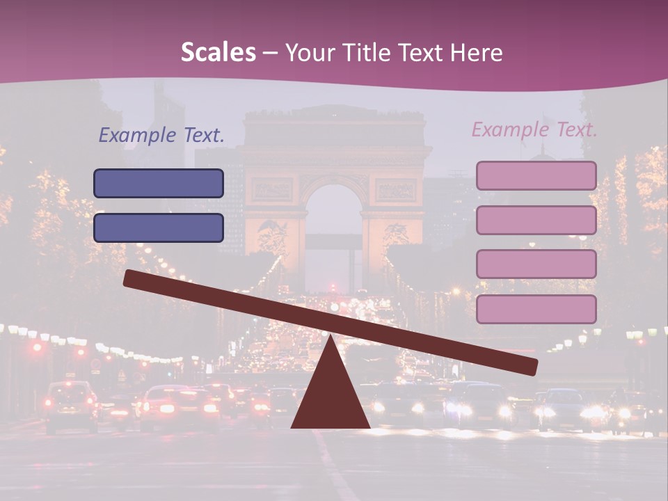 Family Retired Sunset PowerPoint Template