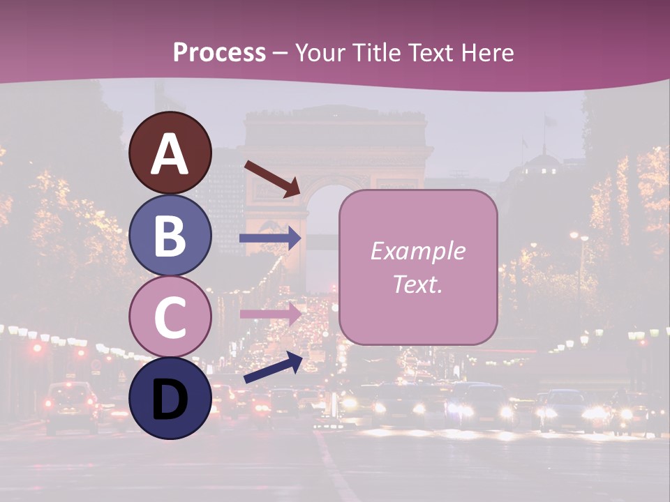 Family Retired Sunset PowerPoint Template