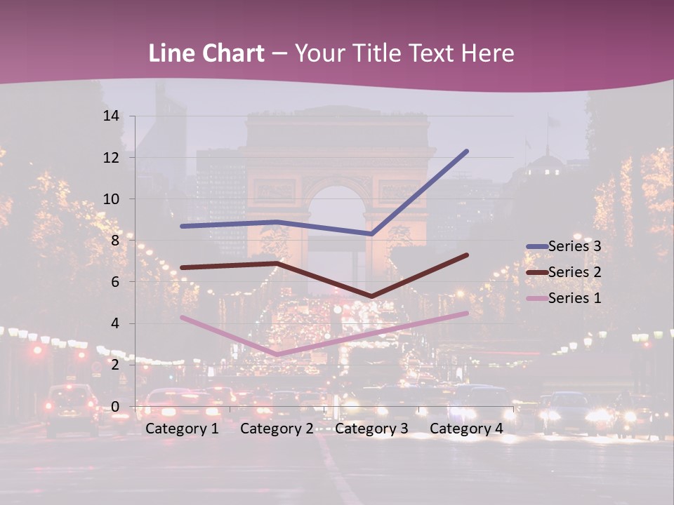 Family Retired Sunset PowerPoint Template