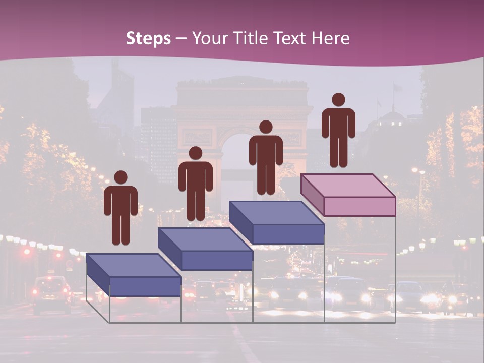 Family Retired Sunset PowerPoint Template