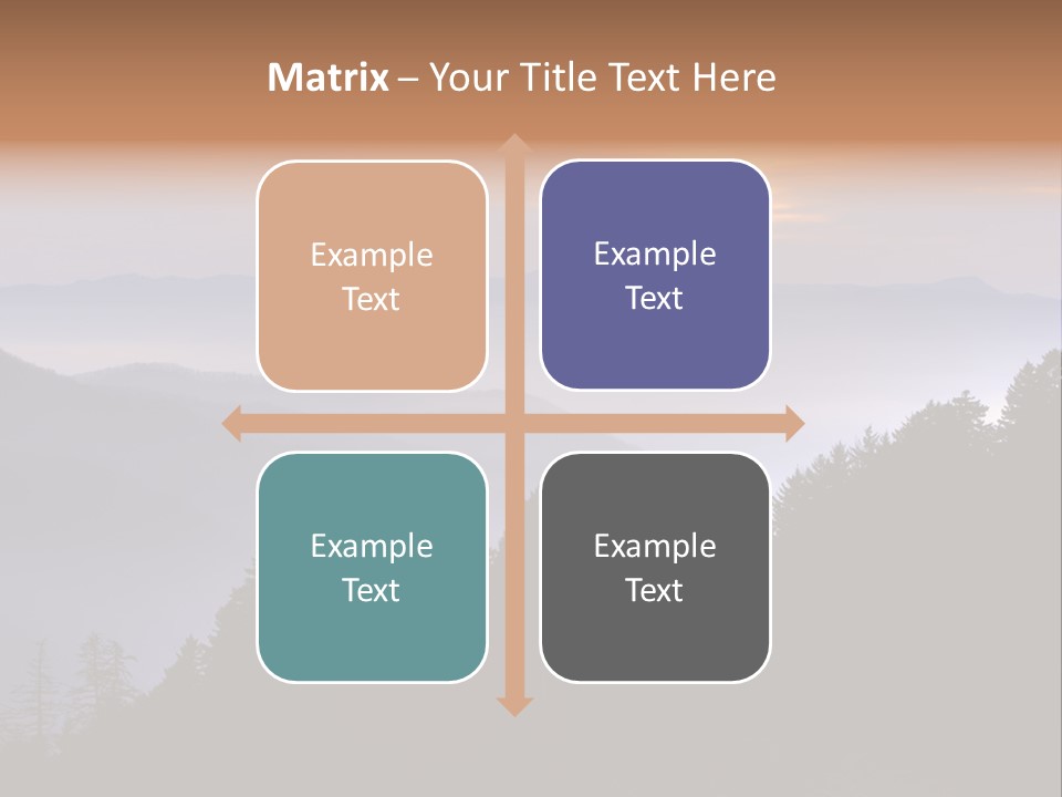 Old Sunset Retired PowerPoint Template