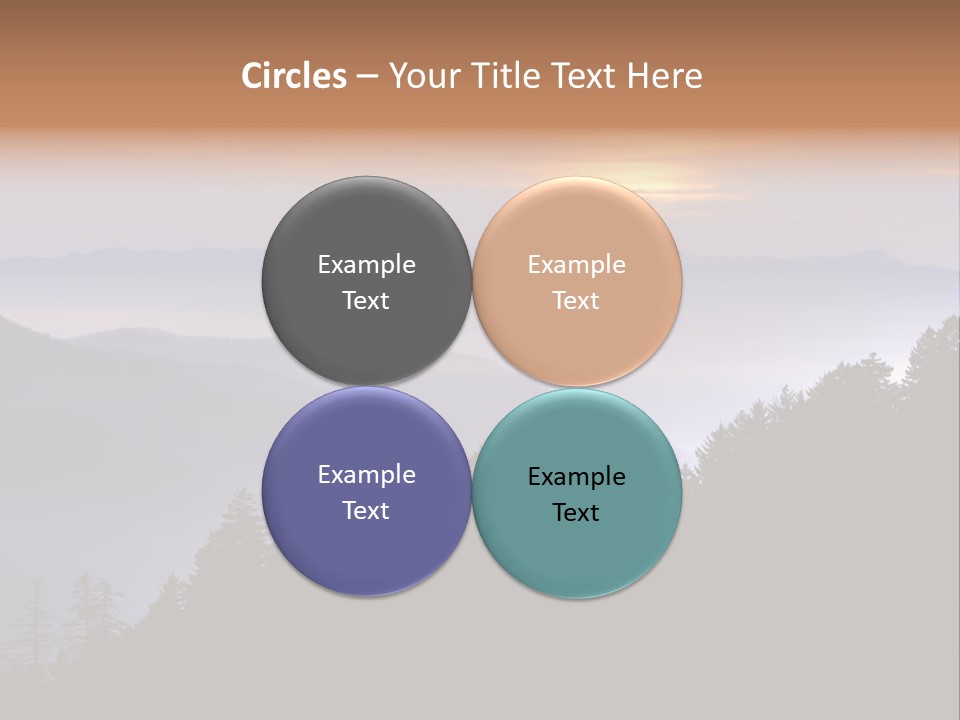 Old Sunset Retired PowerPoint Template