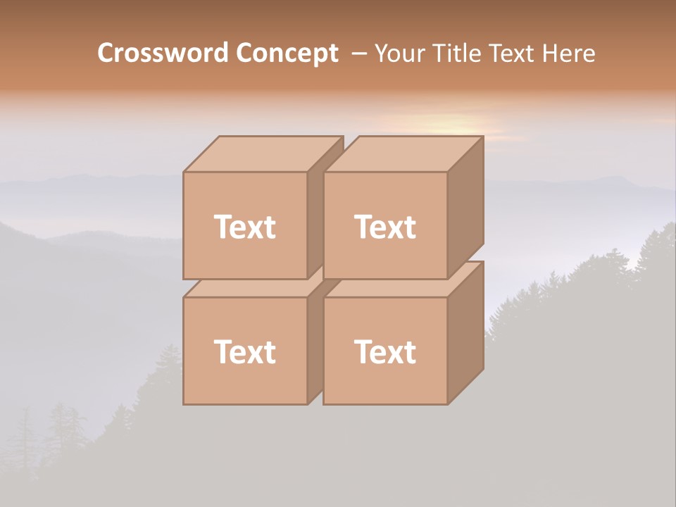 Old Sunset Retired PowerPoint Template