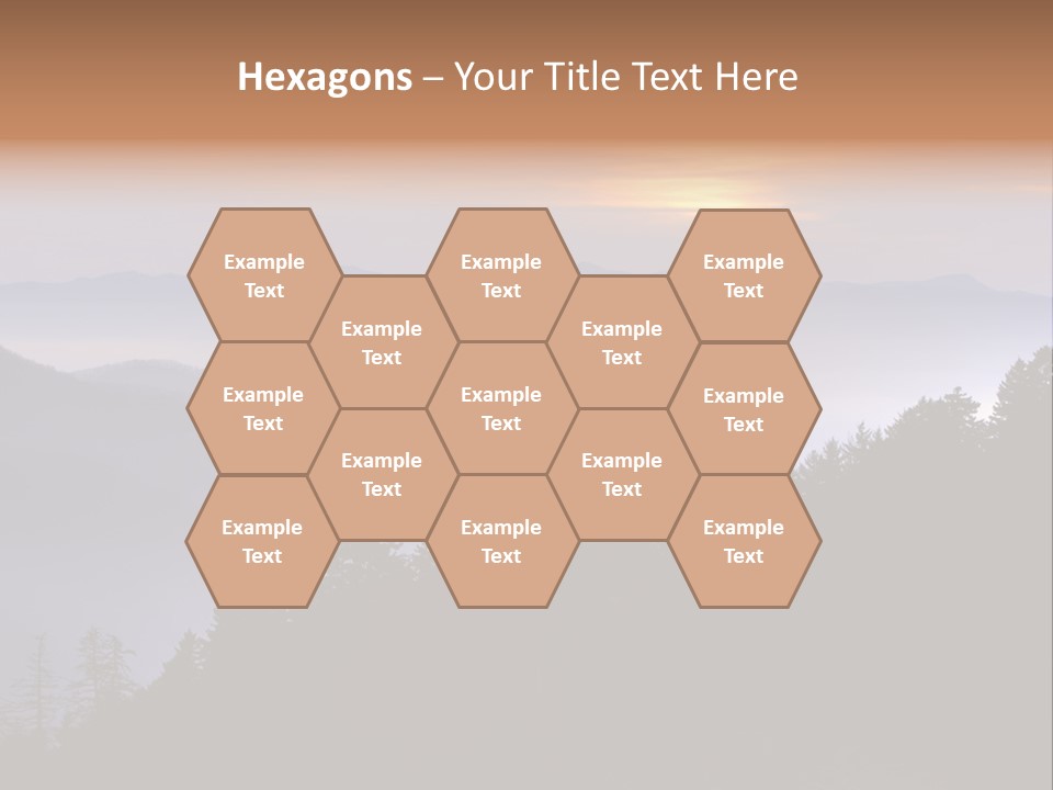 Old Sunset Retired PowerPoint Template