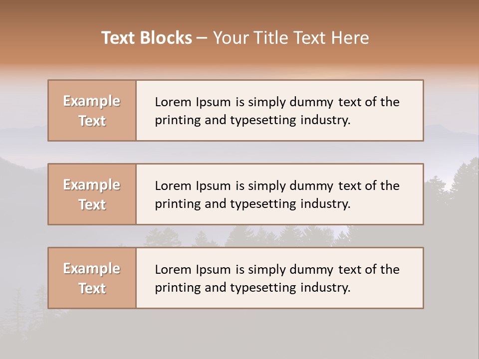 Old Sunset Retired PowerPoint Template