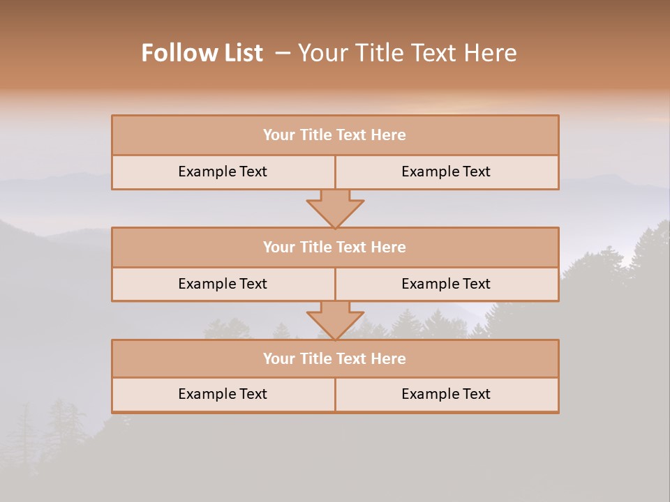 Old Sunset Retired PowerPoint Template