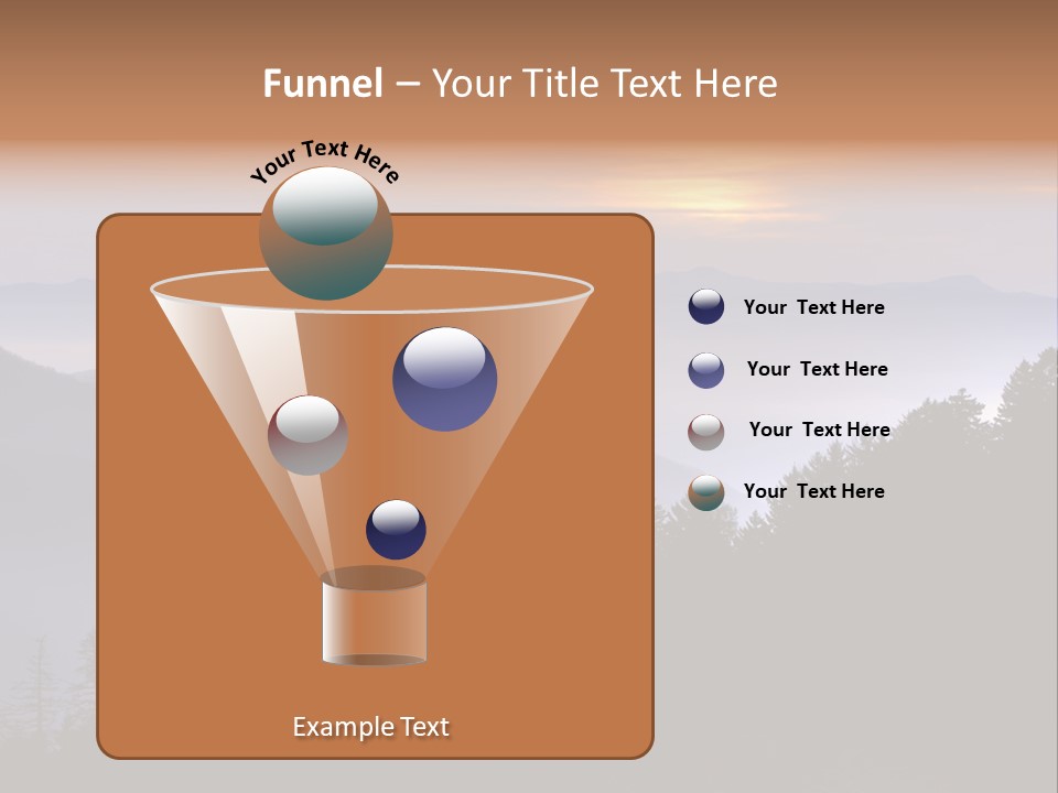 Old Sunset Retired PowerPoint Template