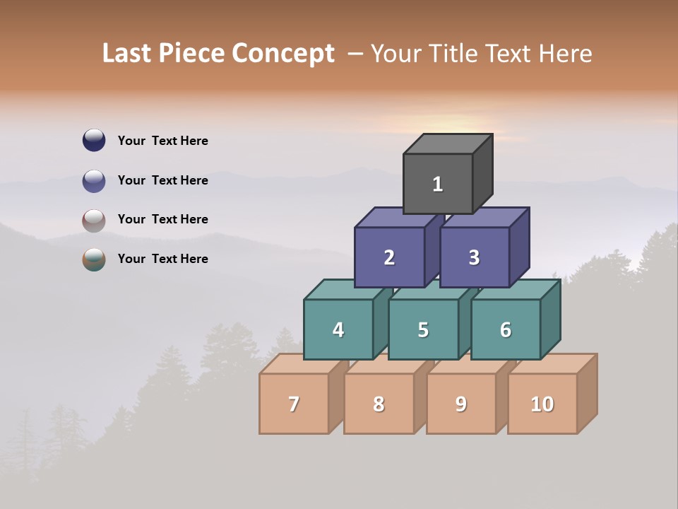 Old Sunset Retired PowerPoint Template