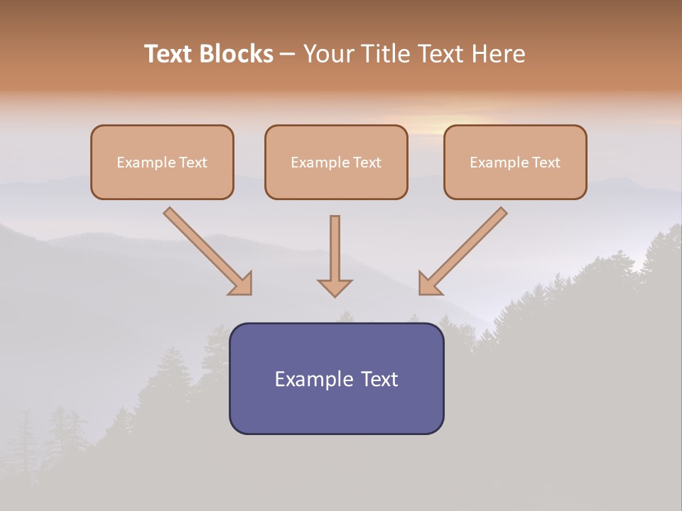 Old Sunset Retired PowerPoint Template