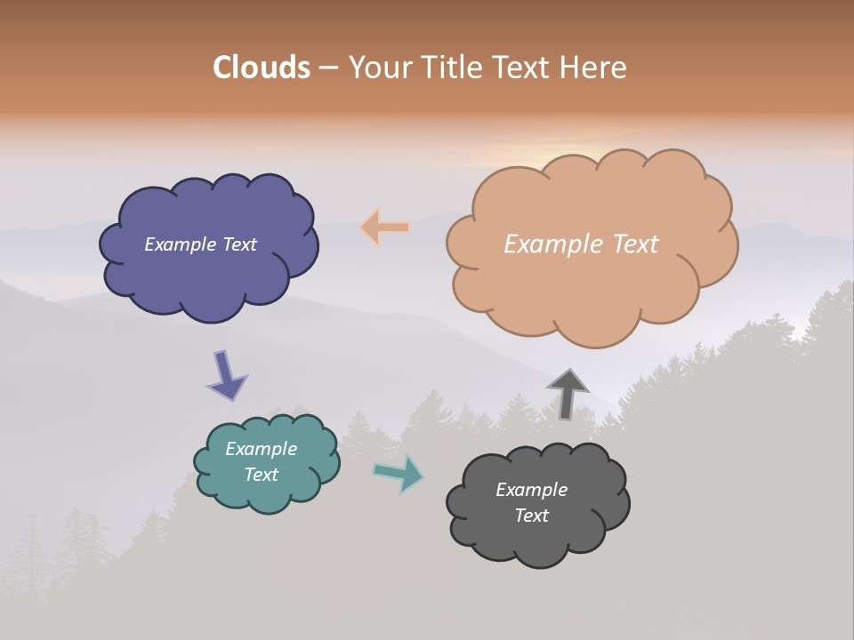 Old Sunset Retired PowerPoint Template