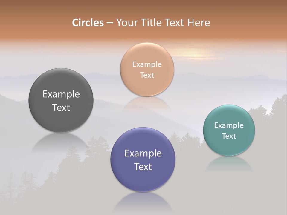 Old Sunset Retired PowerPoint Template