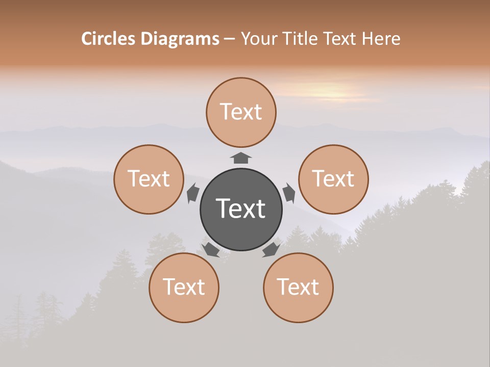 Old Sunset Retired PowerPoint Template