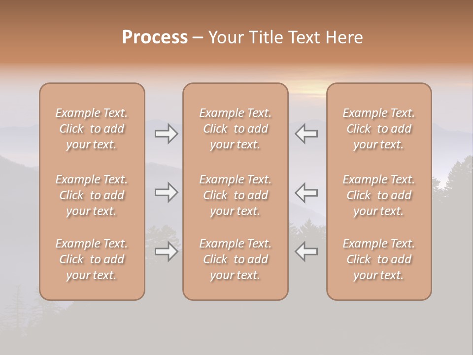 Old Sunset Retired PowerPoint Template