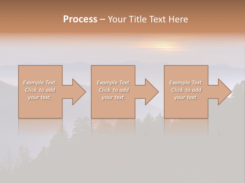Old Sunset Retired PowerPoint Template