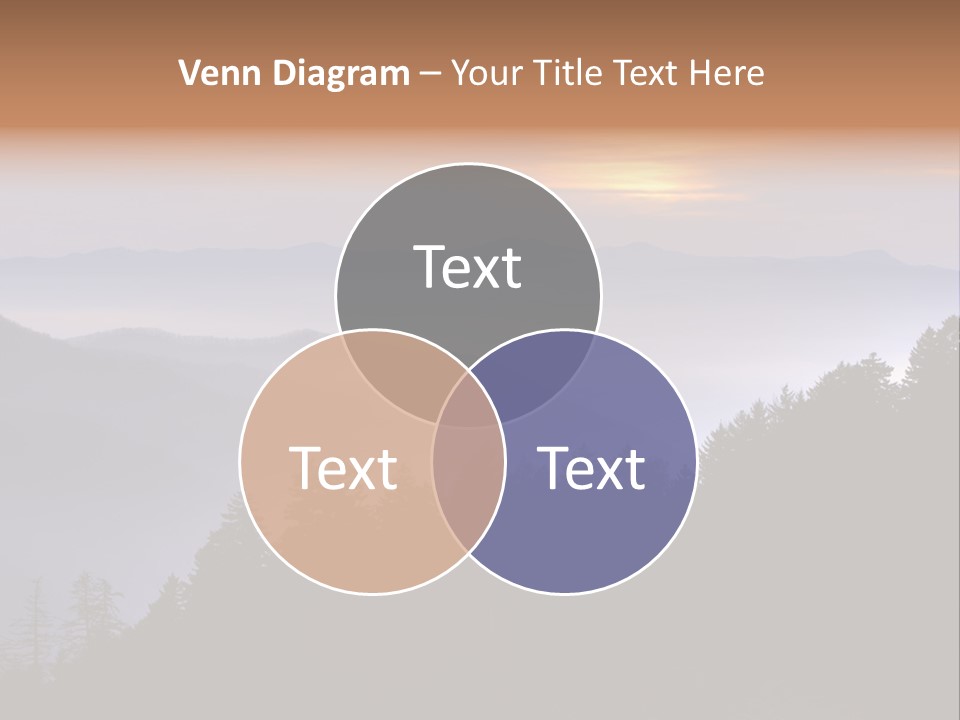 Old Sunset Retired PowerPoint Template