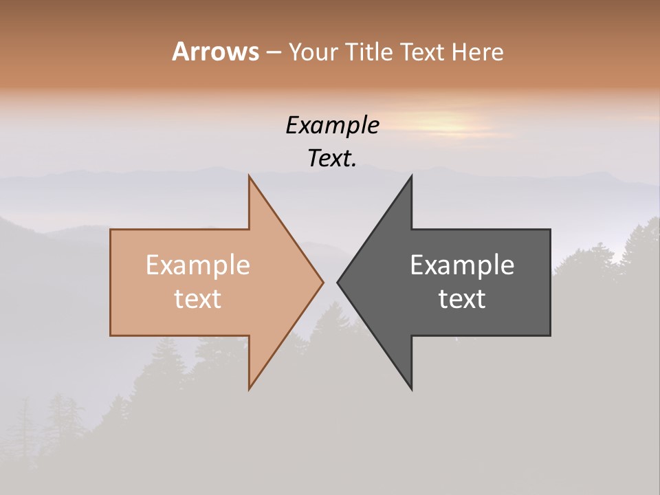 Old Sunset Retired PowerPoint Template
