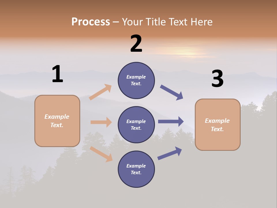 Old Sunset Retired PowerPoint Template