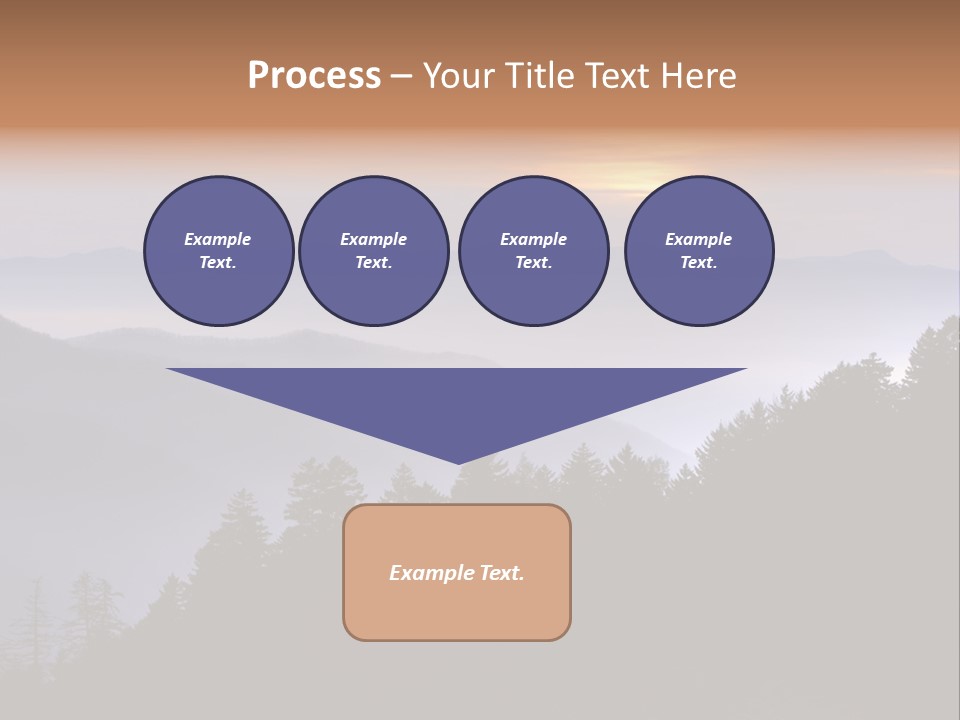 Old Sunset Retired PowerPoint Template