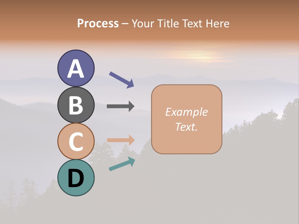 Old Sunset Retired PowerPoint Template