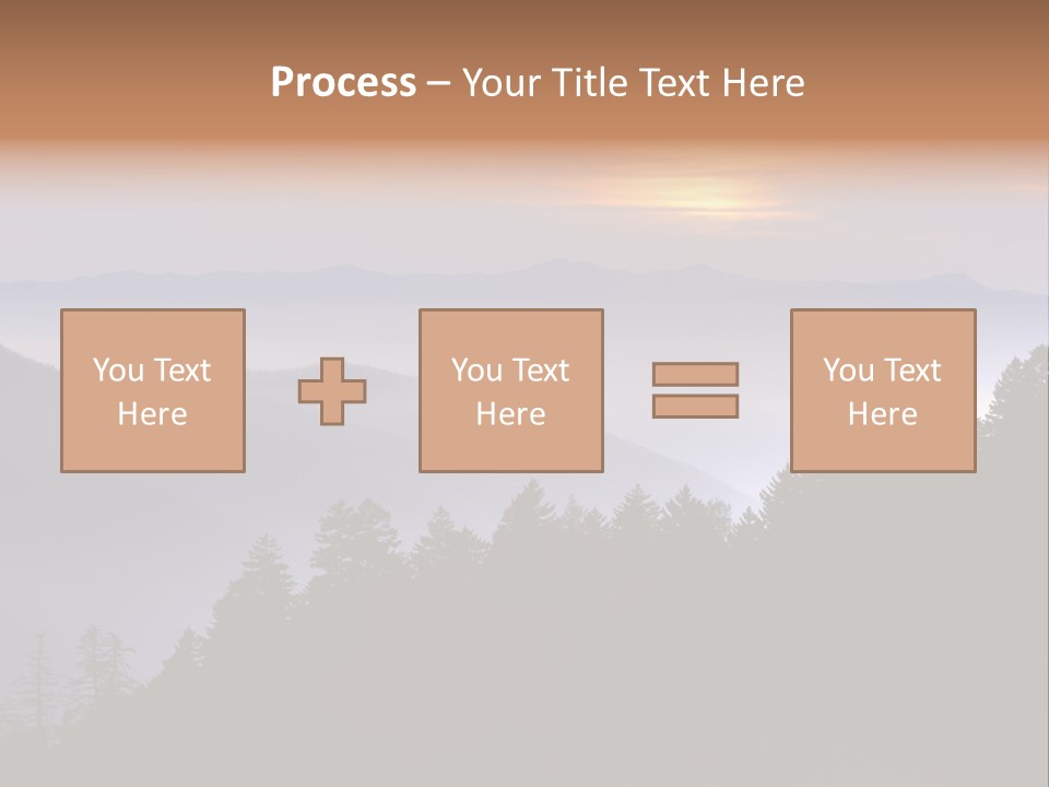 Old Sunset Retired PowerPoint Template