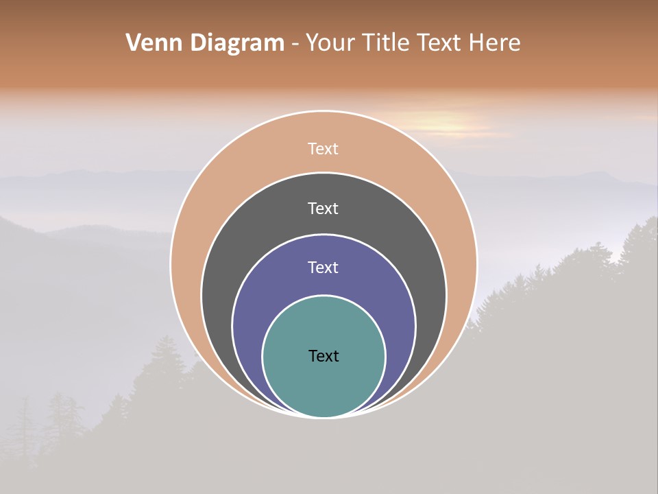 Old Sunset Retired PowerPoint Template