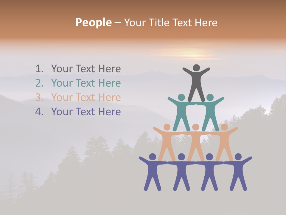 Old Sunset Retired PowerPoint Template