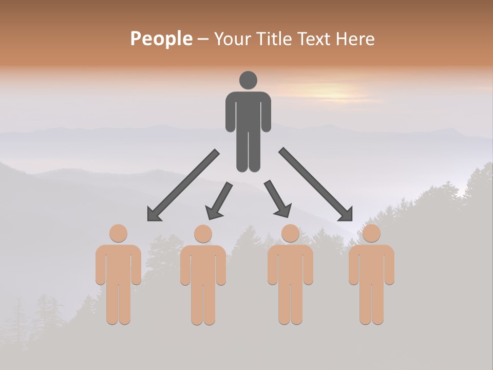 Old Sunset Retired PowerPoint Template