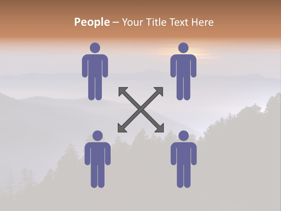 Old Sunset Retired PowerPoint Template