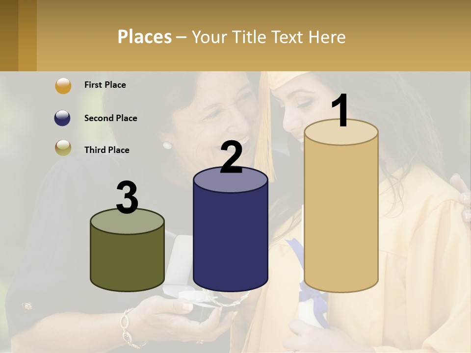 Calm Portrait Older PowerPoint Template