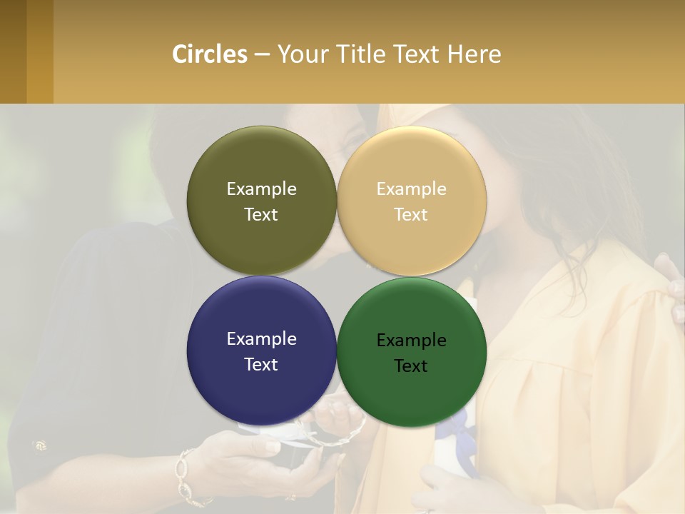 Calm Portrait Older PowerPoint Template