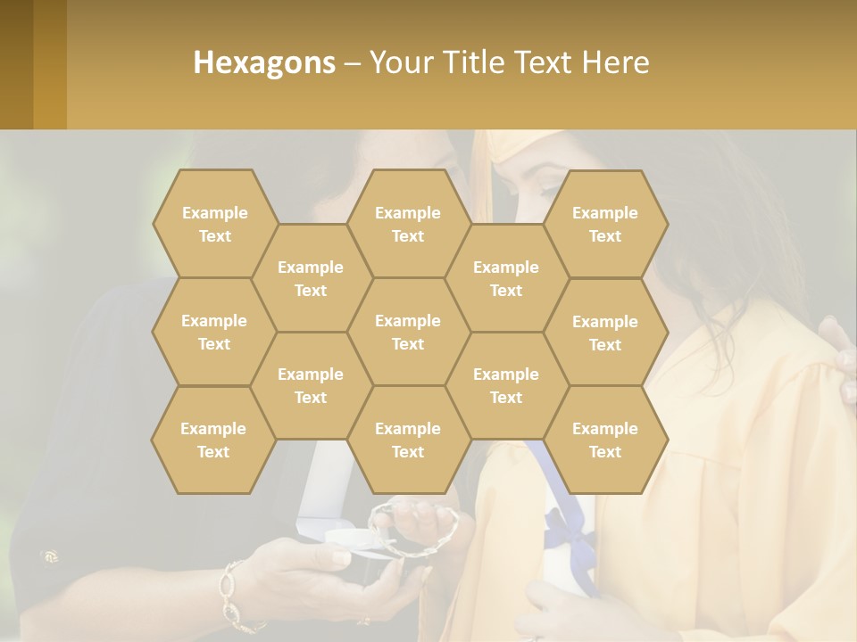 Calm Portrait Older PowerPoint Template