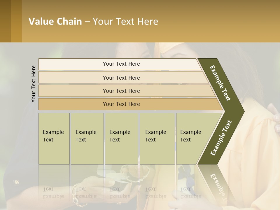 Calm Portrait Older PowerPoint Template