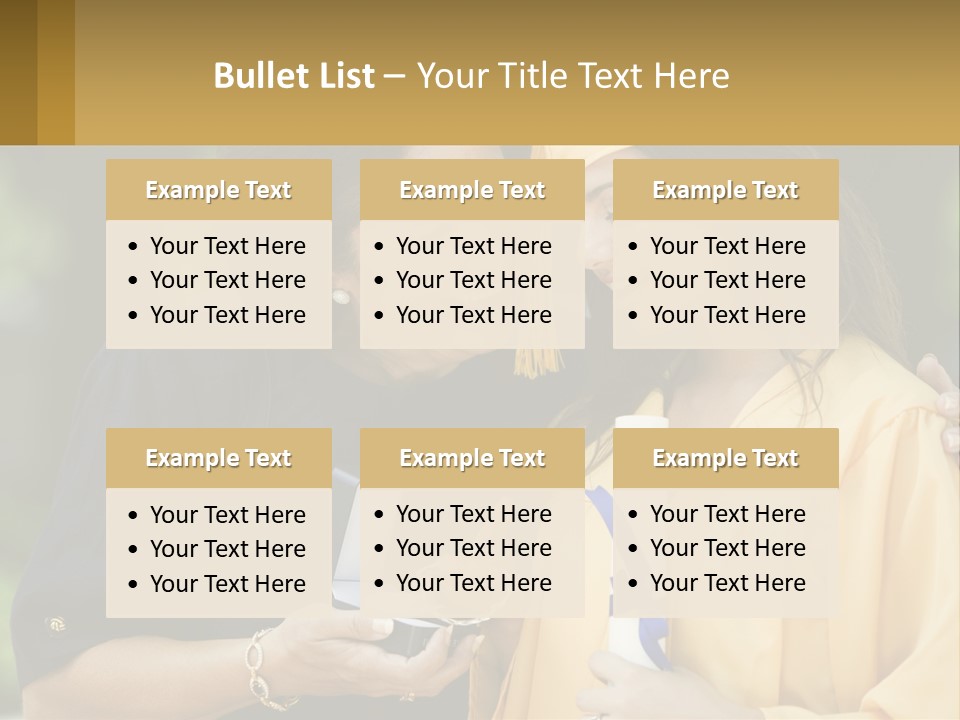 Calm Portrait Older PowerPoint Template