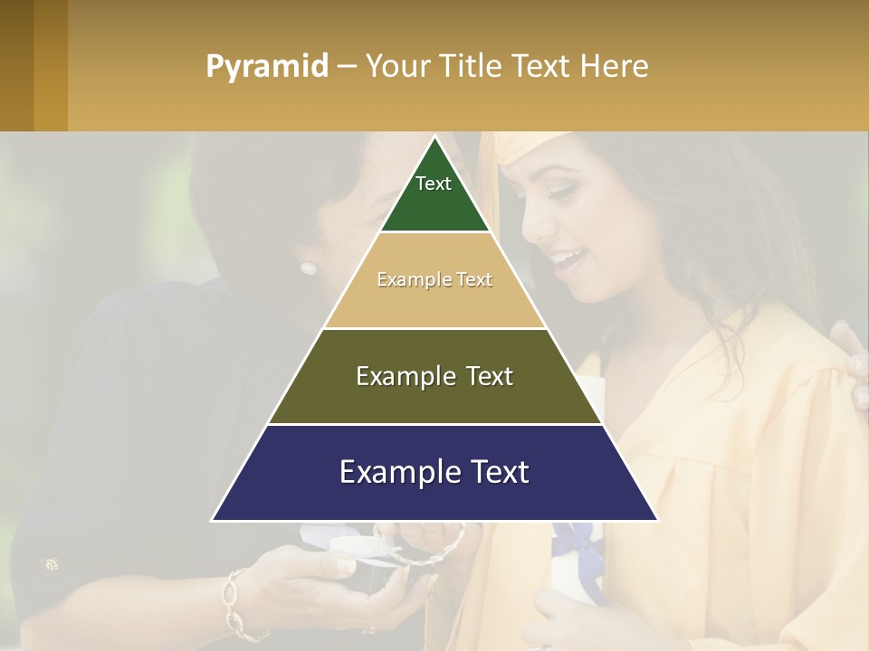 Calm Portrait Older PowerPoint Template