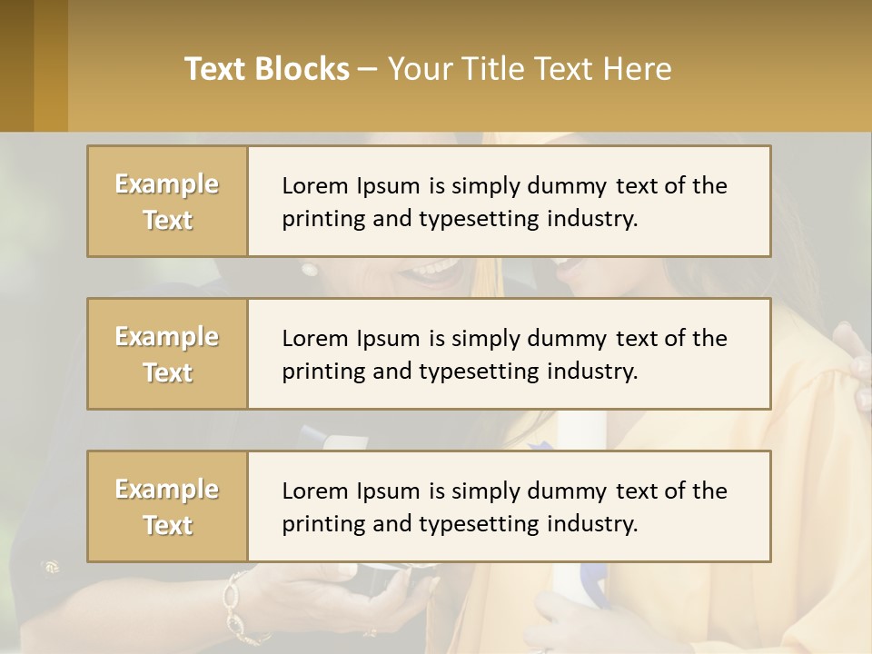 Calm Portrait Older PowerPoint Template