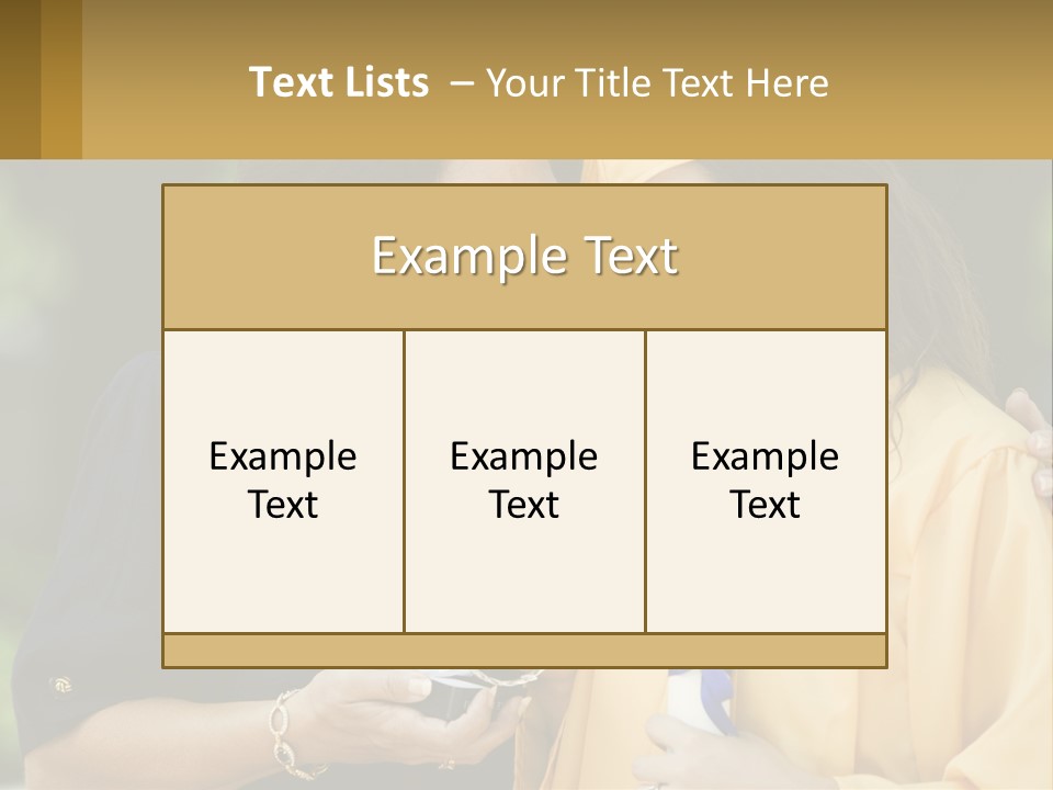Calm Portrait Older PowerPoint Template