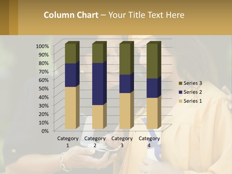 Calm Portrait Older PowerPoint Template