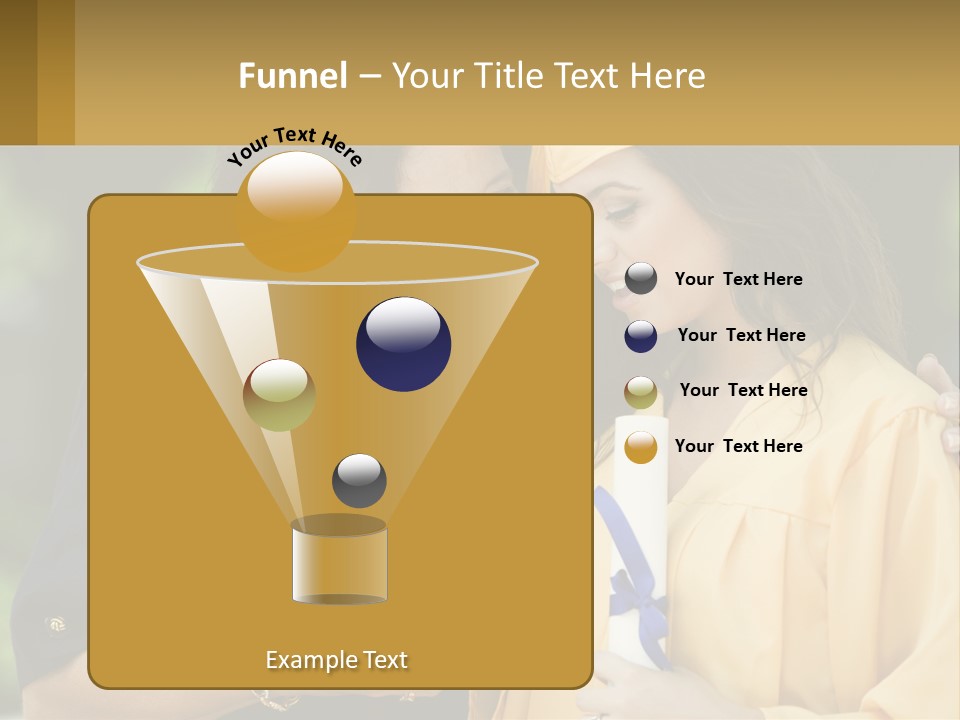 Calm Portrait Older PowerPoint Template