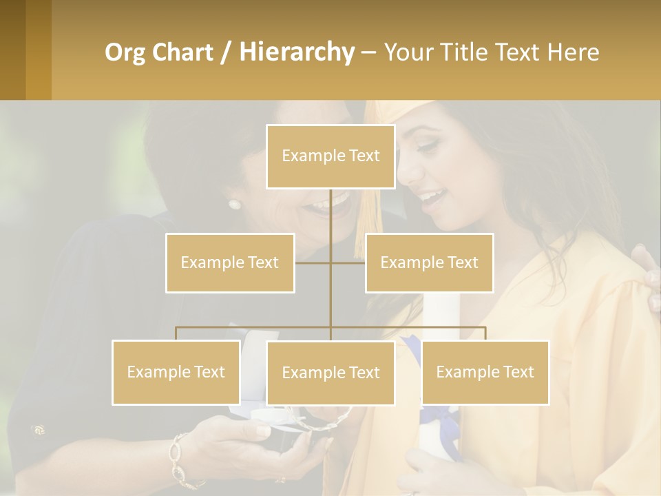 Calm Portrait Older PowerPoint Template