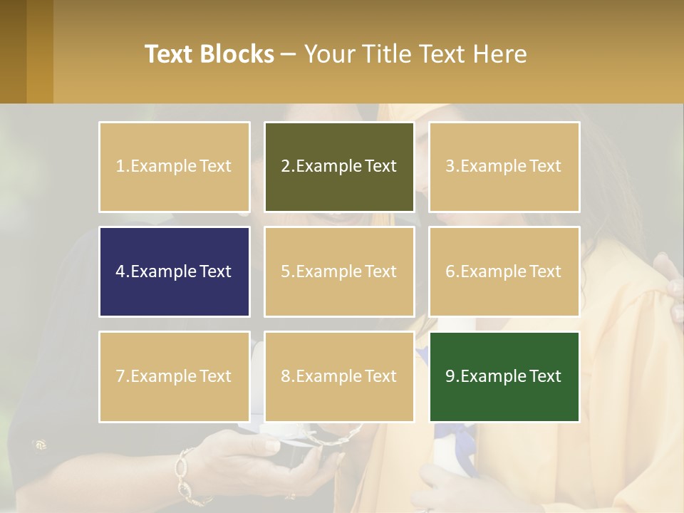 Calm Portrait Older PowerPoint Template