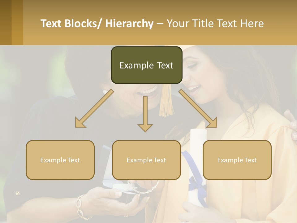 Calm Portrait Older PowerPoint Template