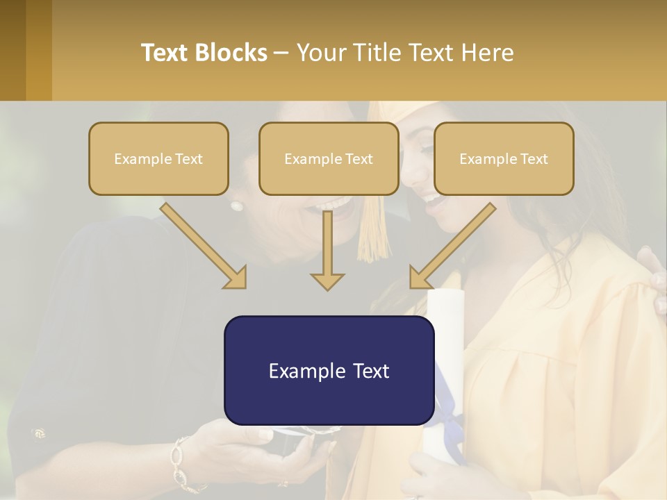 Calm Portrait Older PowerPoint Template