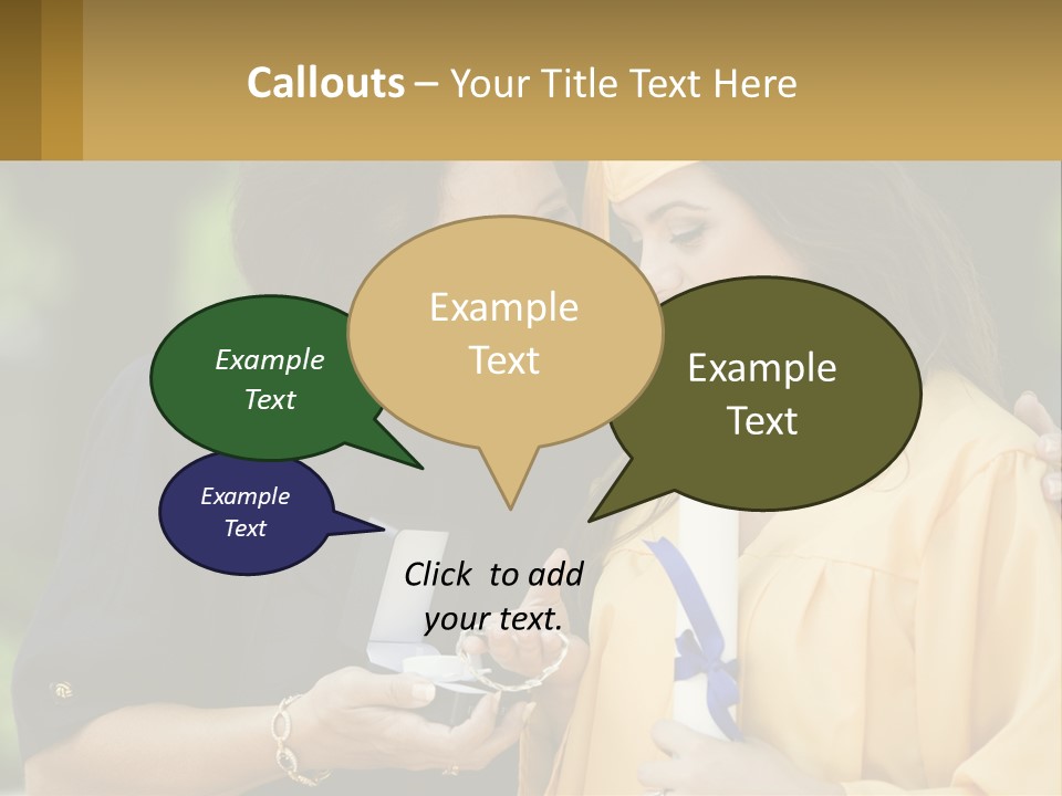 Calm Portrait Older PowerPoint Template