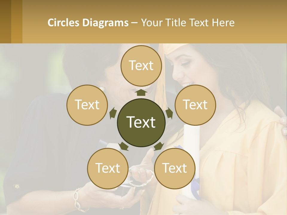 Calm Portrait Older PowerPoint Template